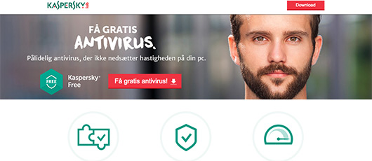 kaspersky-gratisantivirus Gratis antivirus fra Kaspersky - et godt tilbud