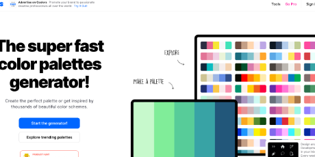 Coolors-The-super-fast-color-palettes-generator-