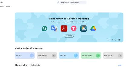 Chrome-Webshop