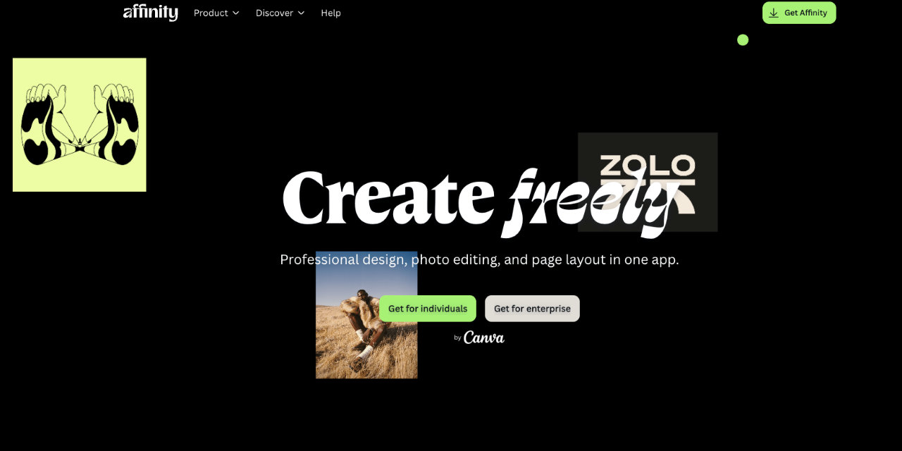 Affinity _ Professional Creative Software, Free for Everyone