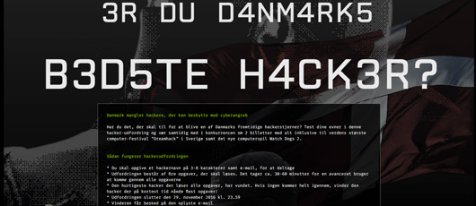 Danmarks bedste hacker